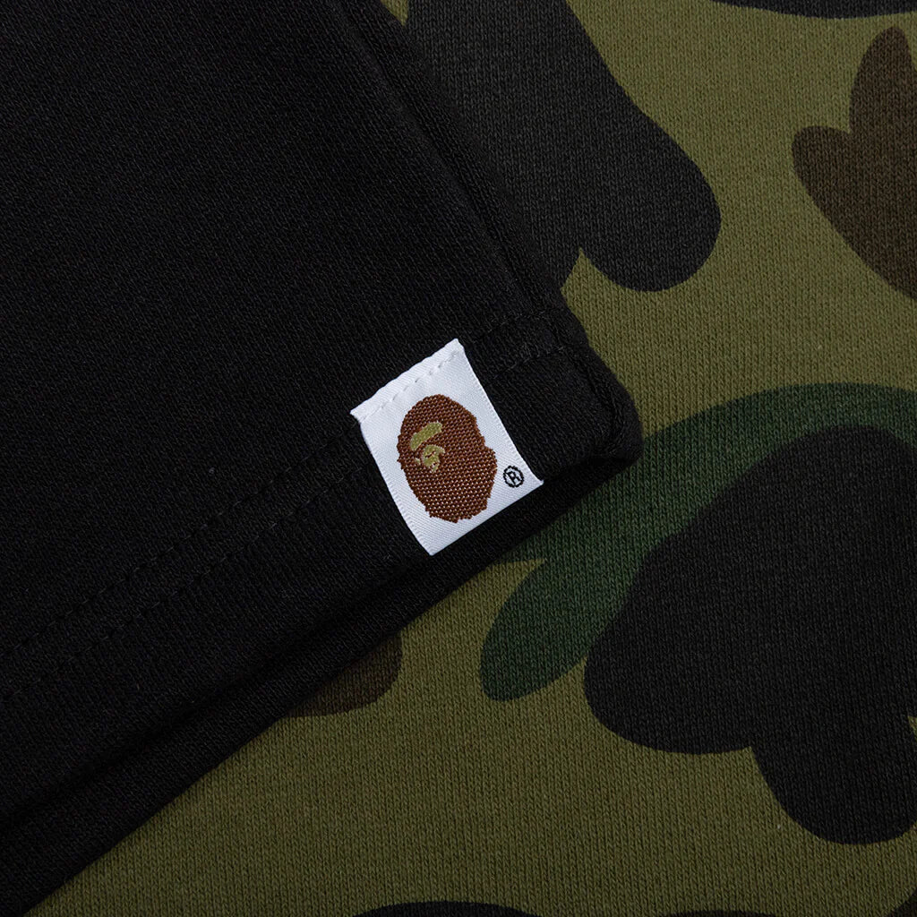 1st Camo Back Shark Sweat Shorts Green