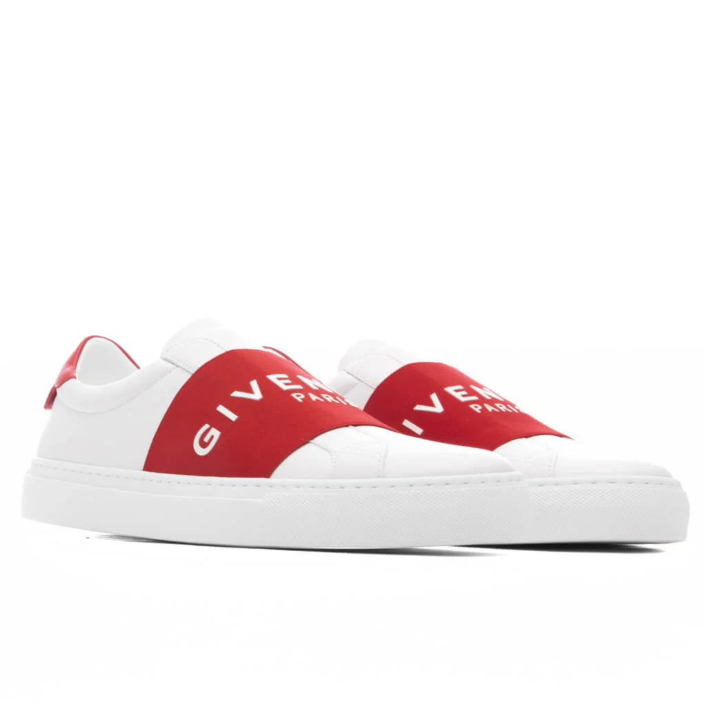 Urban Street Sneakers White Red