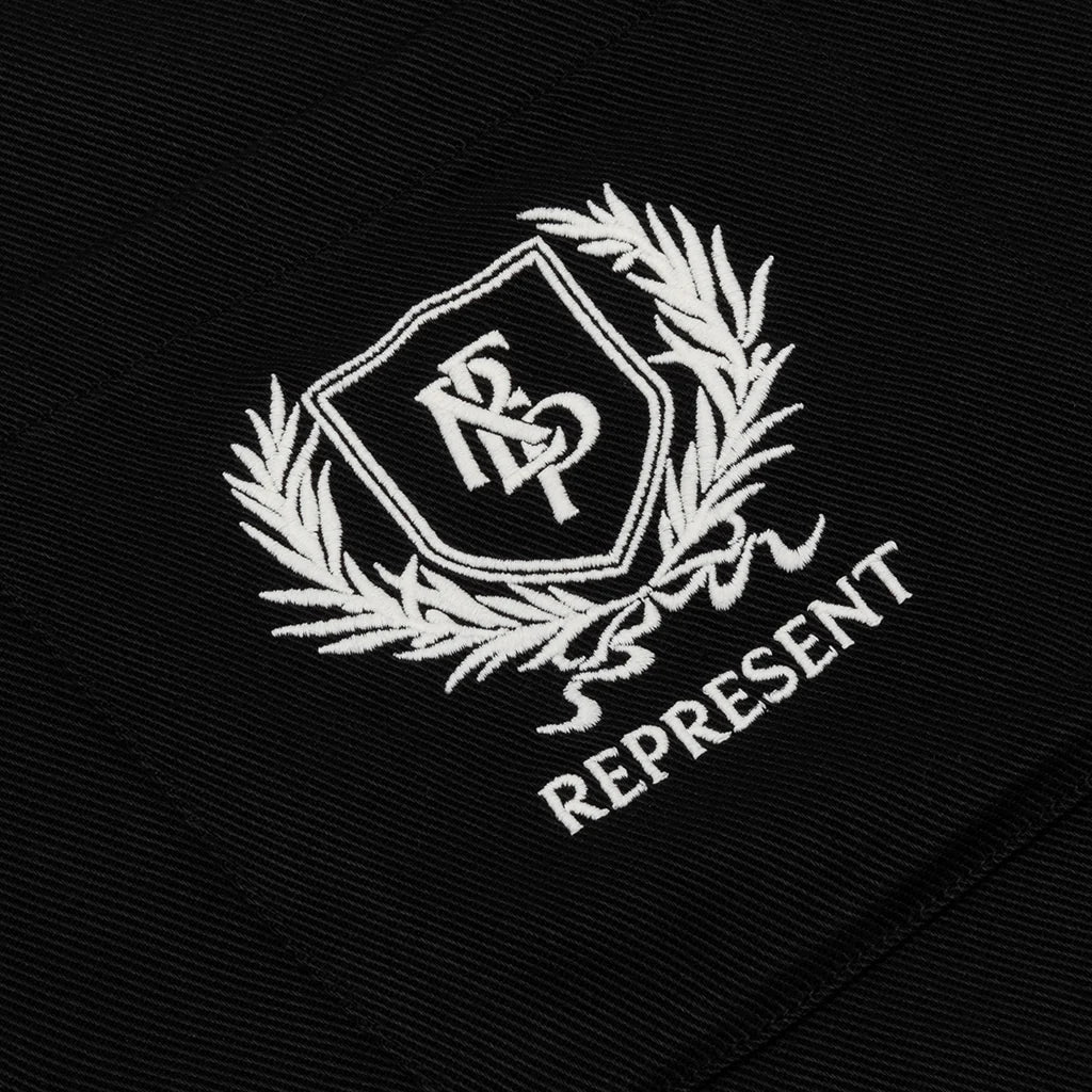 Crest Shirt Jet Black
