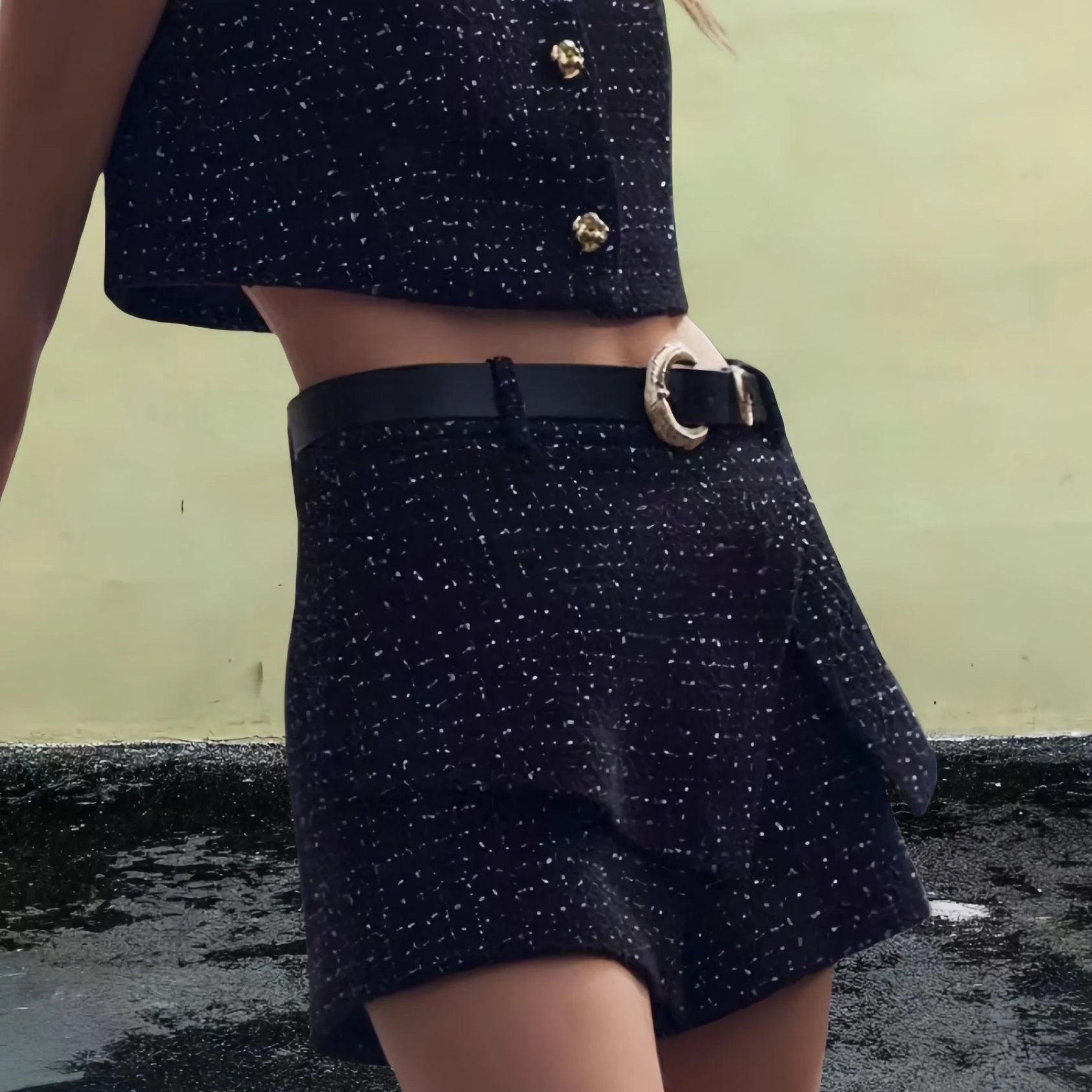 Conjunto Tweed Karine
