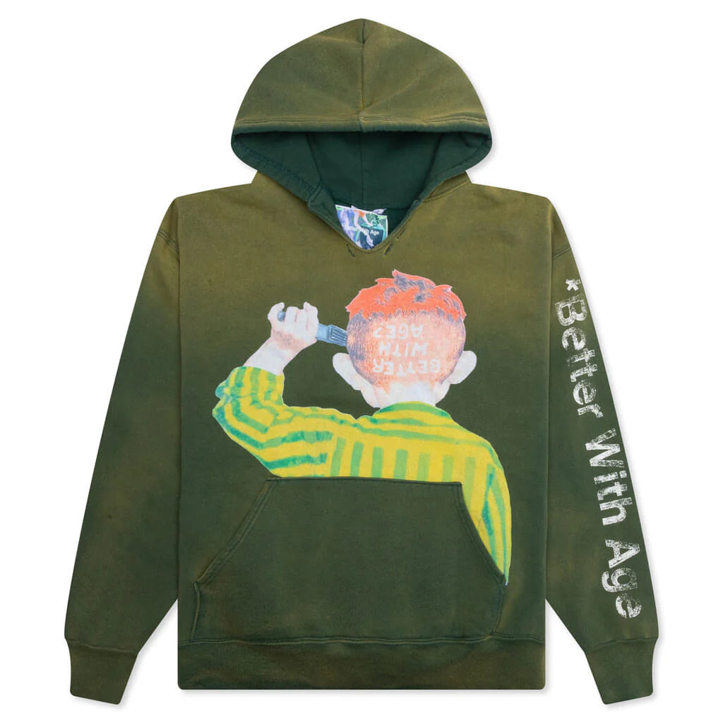 Besmirch Hoodie Green