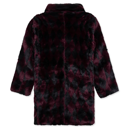 Pea Coat Navy Bordeaux