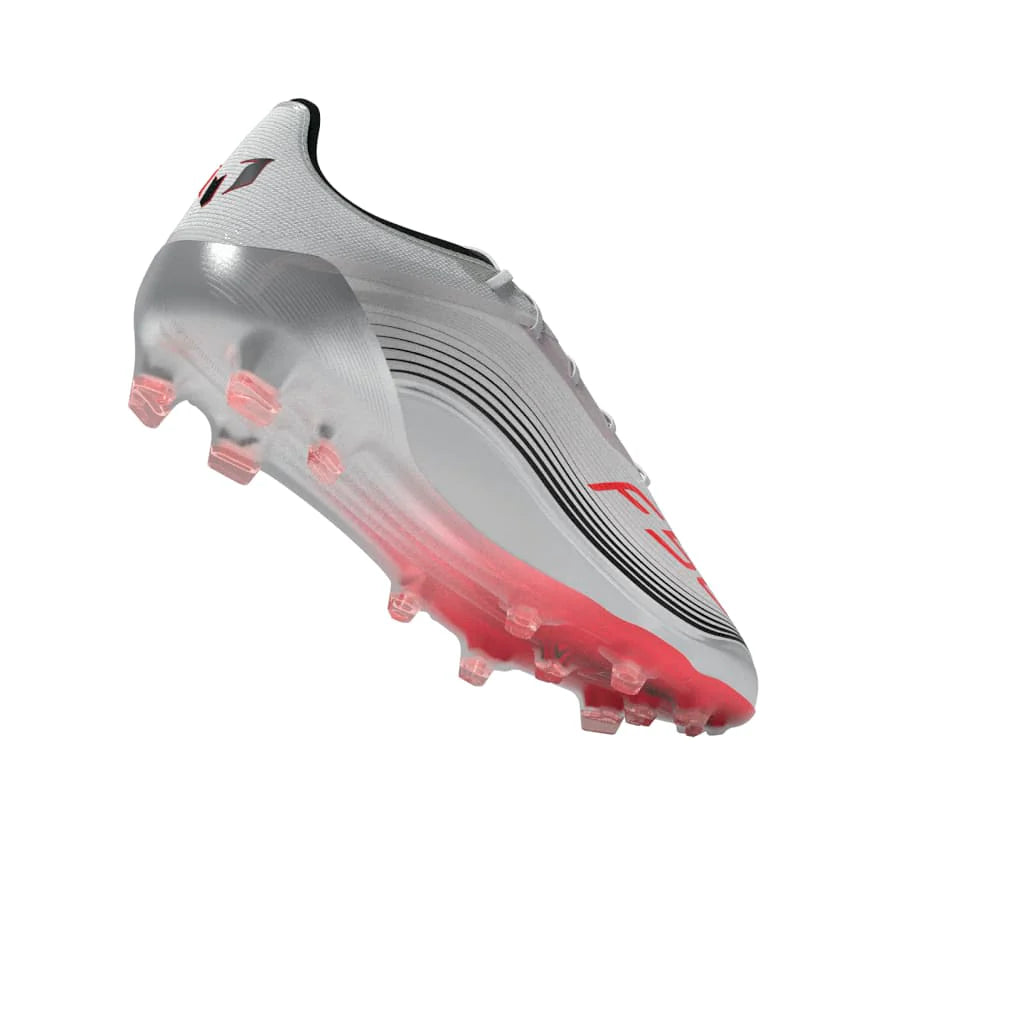 adidas F50 Messi Elite Firm Ground Soccer Cleats White Red