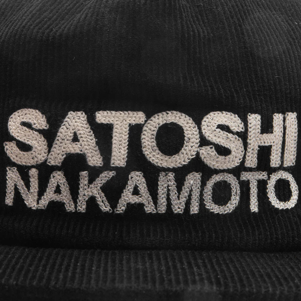 Chainstitch Logo Hat Black