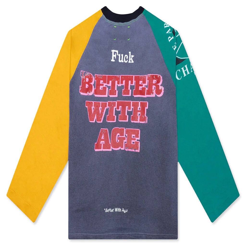 Stinger Raglan Tee Black Multi