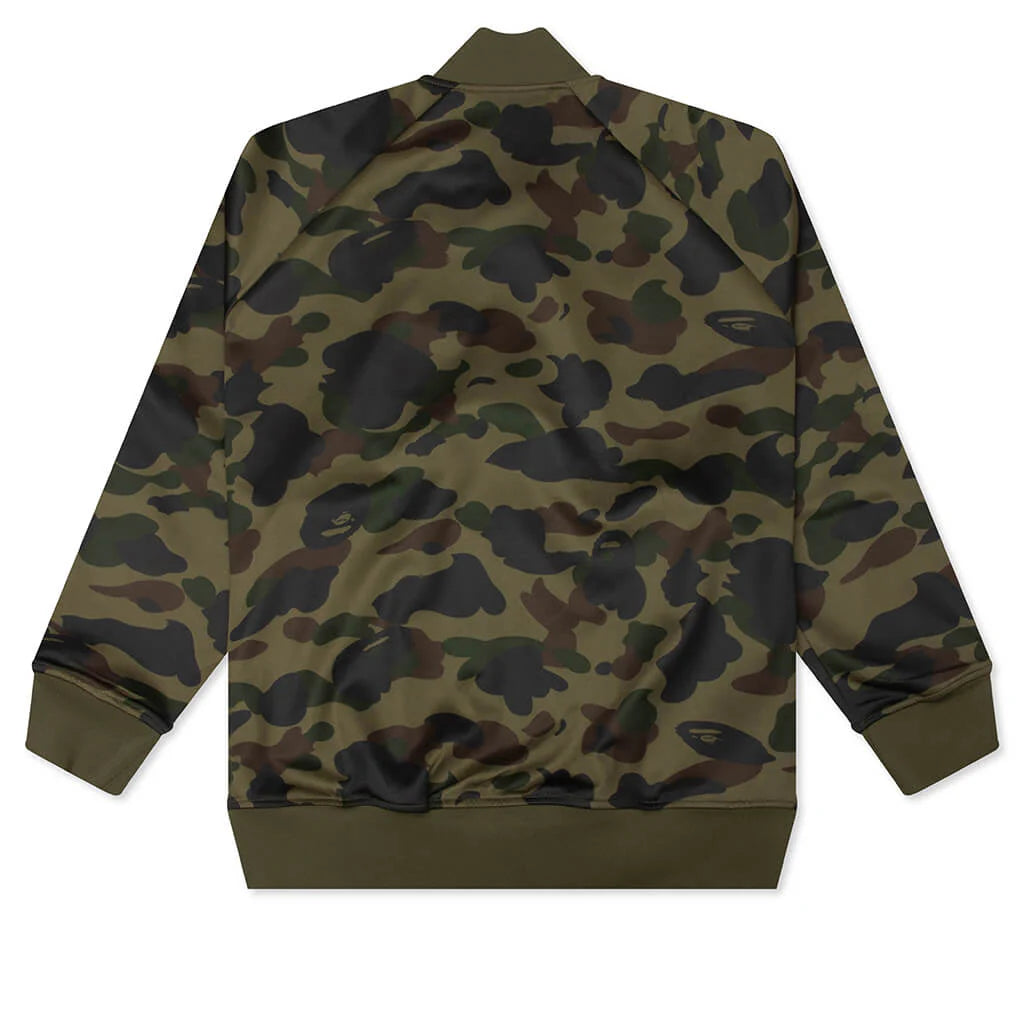 1st Camo Relaxed Fit Track Jacket Green