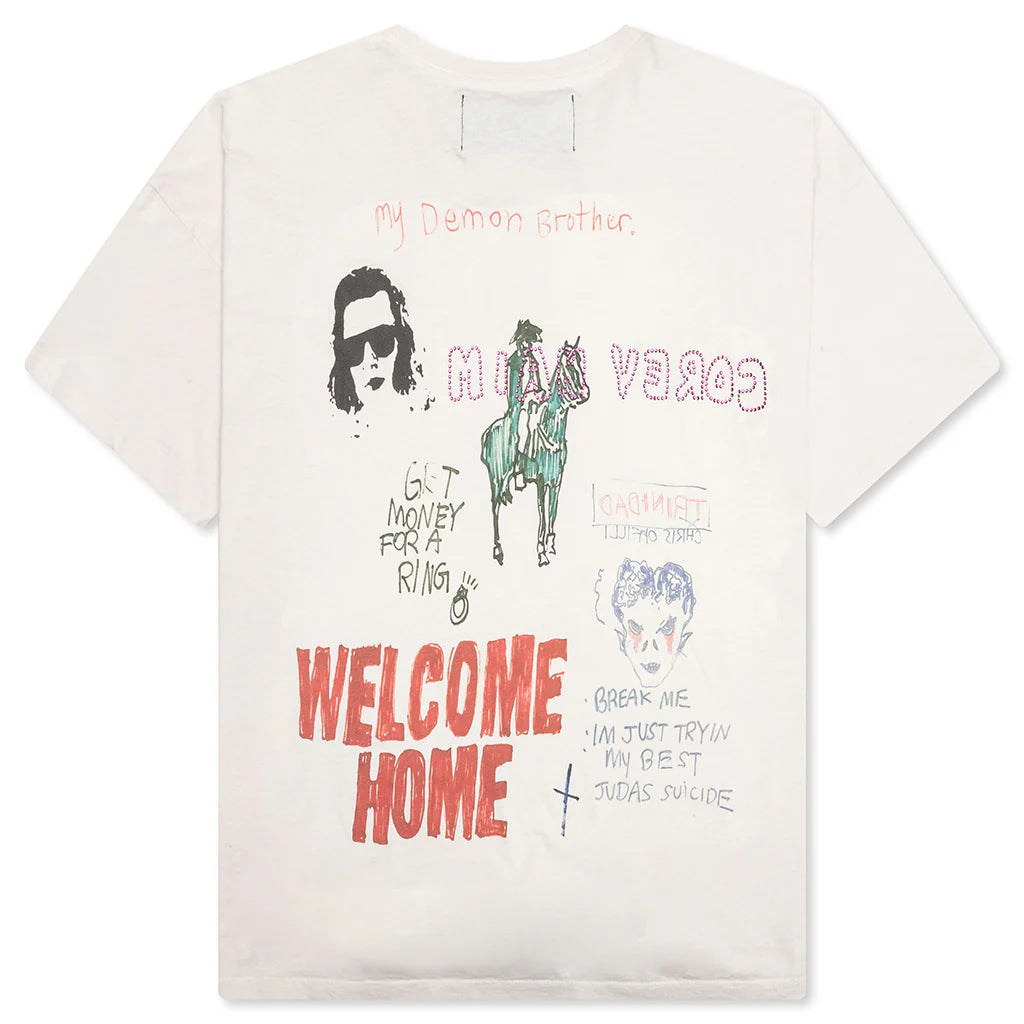 Bad Luck Tee Vintage White