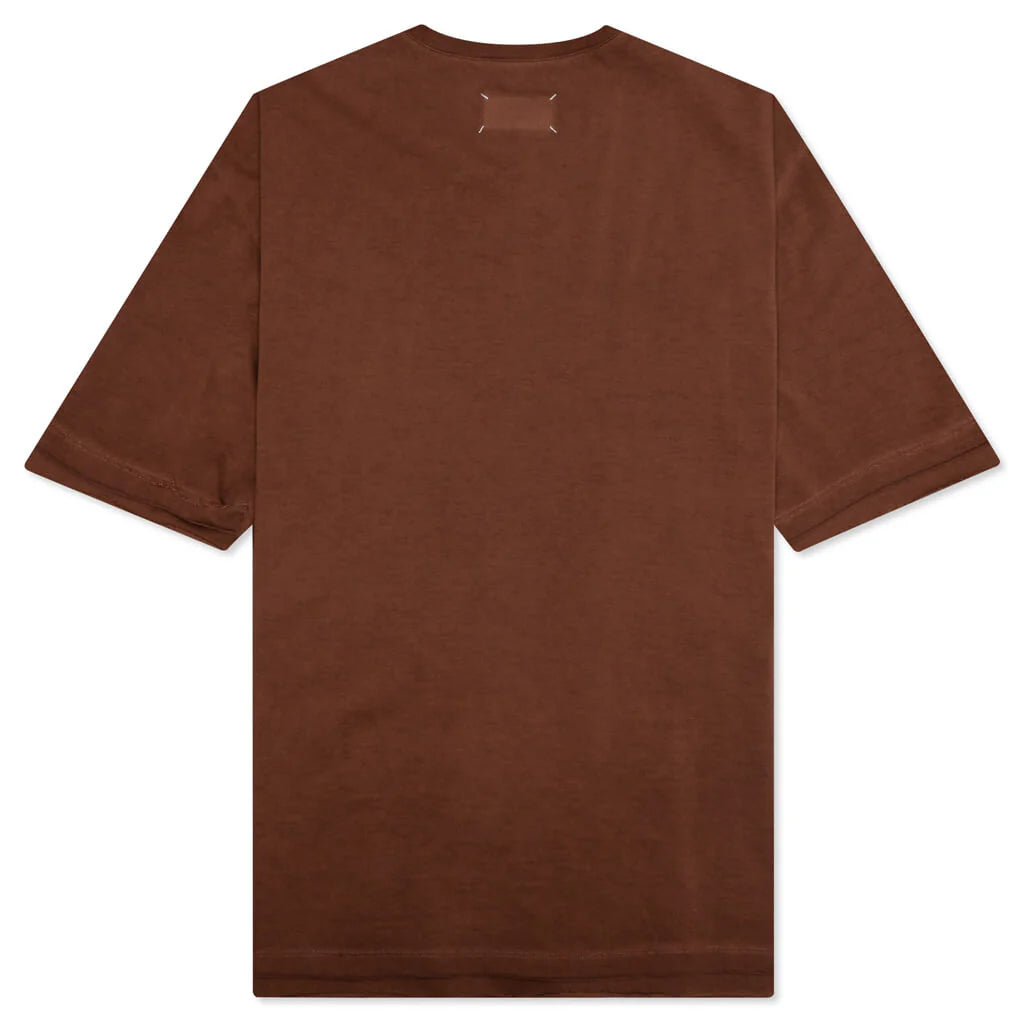 Distressed T Shirt Faded Red
