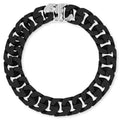 G Chain Medium Black Necklace Black