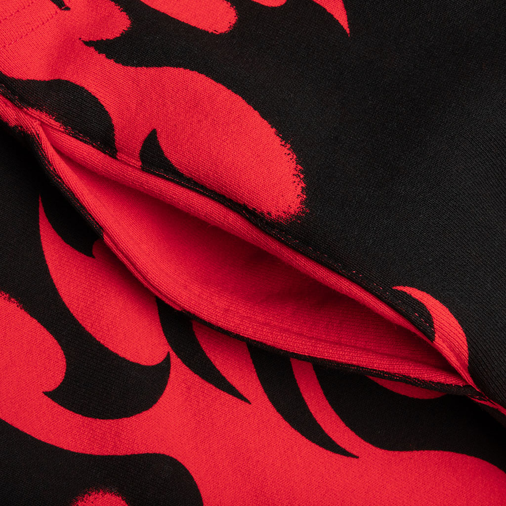 AK Sweats Black Red