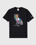 Britto Owl Tee Black