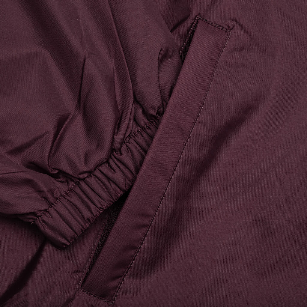 Windbreaker Jacket Burgundy