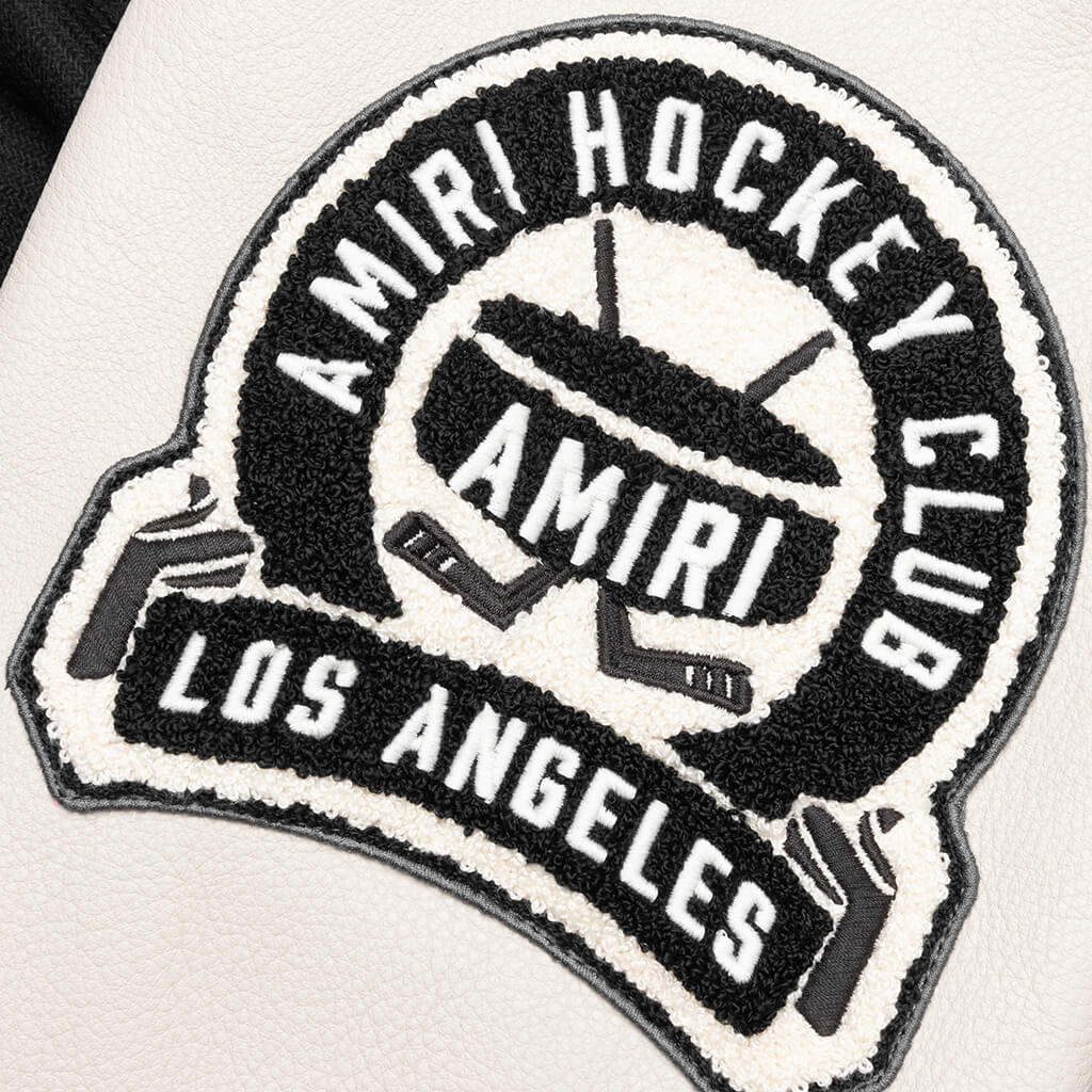 Hockey Varsity Bomber Black