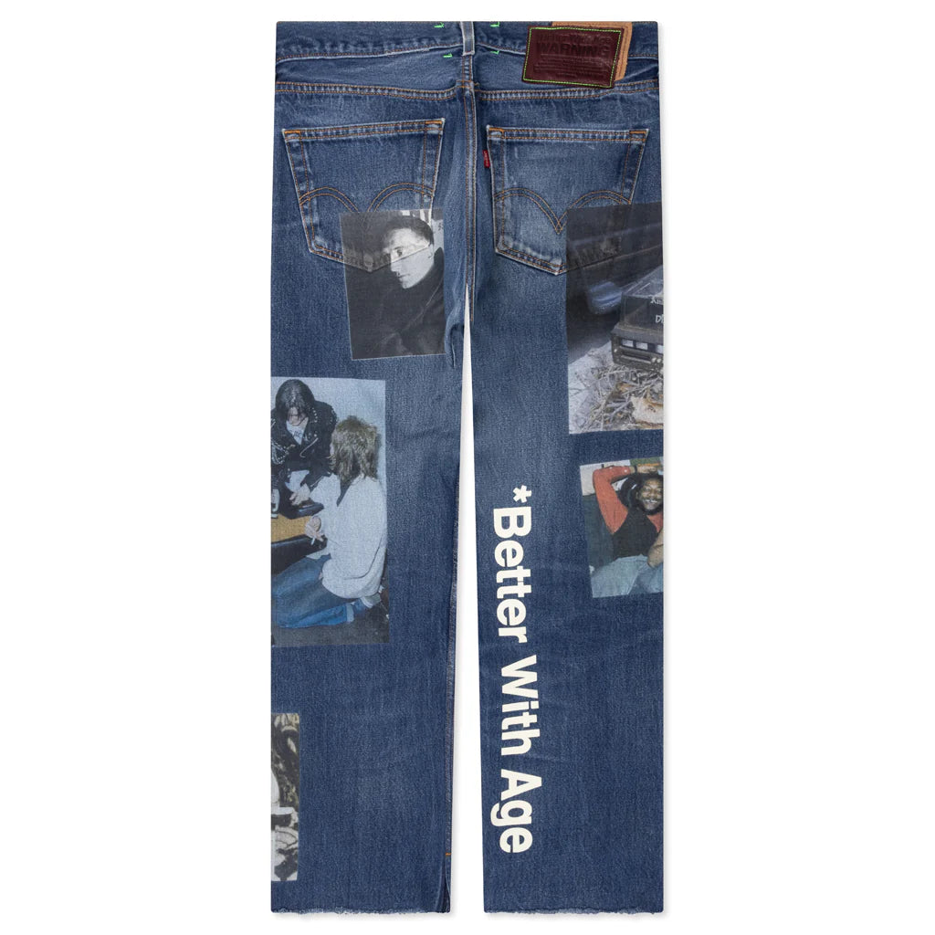 Tabloid Denim Blue