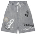 Carrying The Message Sweatshort Gray
