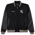 Mascot Wool Varsity Jacket Jet Black