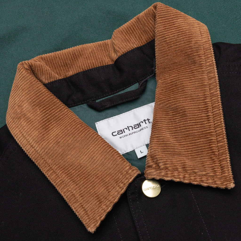 Heston Jacket Black Discovery Green