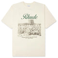Virgin Islands Script Tee Vintage White Black Green