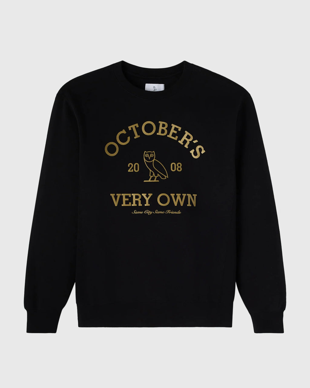 Collegiate Crewneck Black