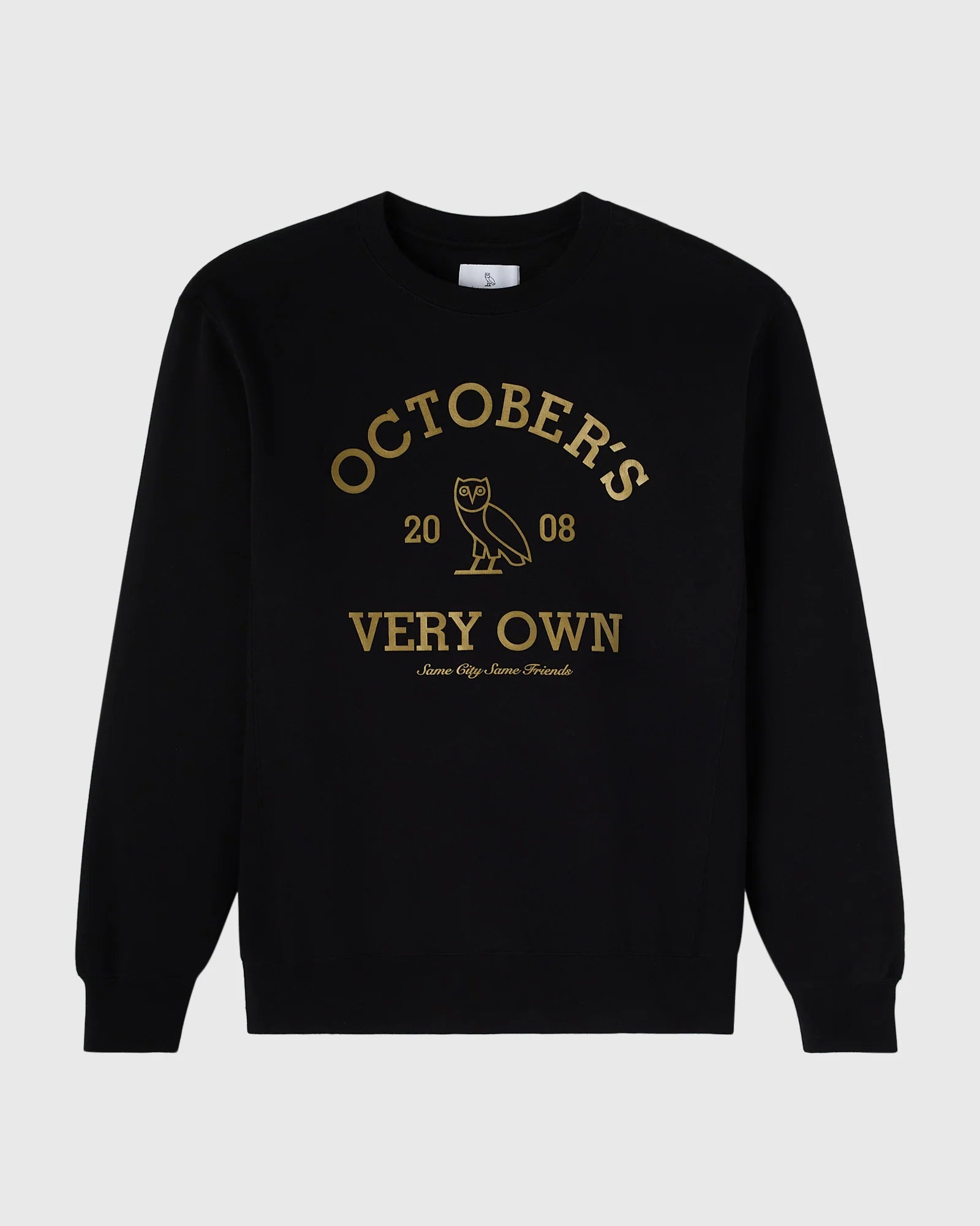 Collegiate Crewneck Black
