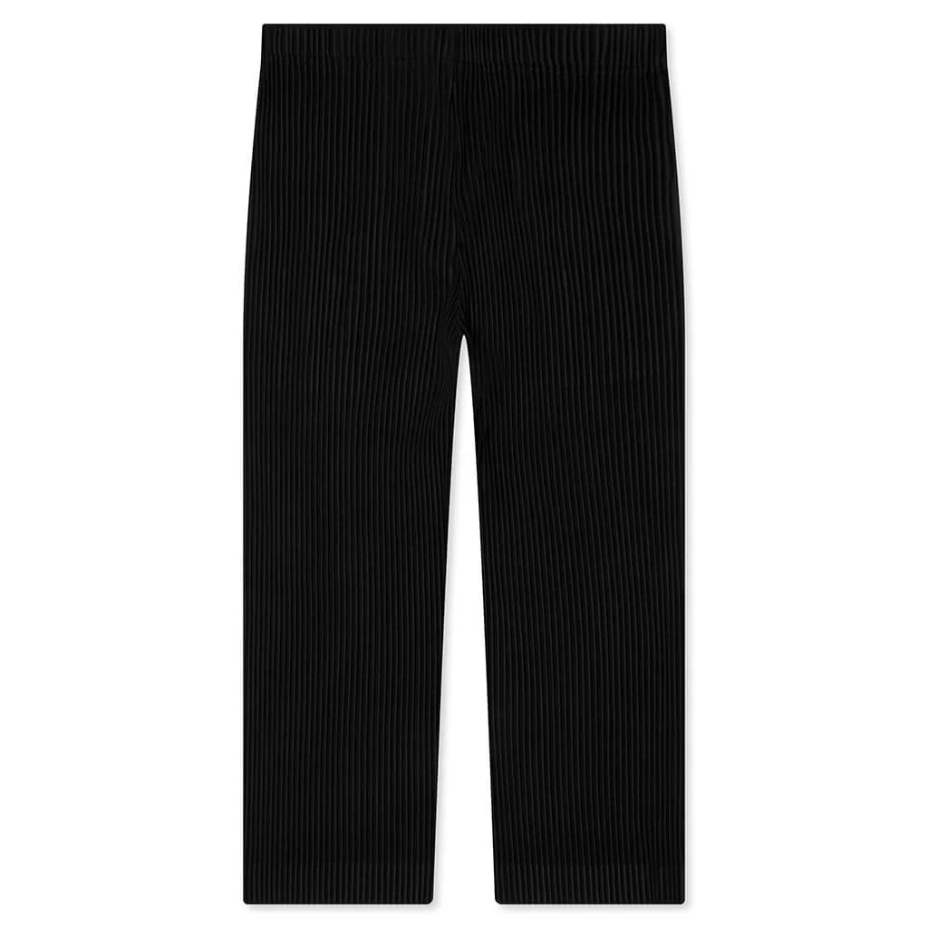 August Relaxed Fit Pants Black