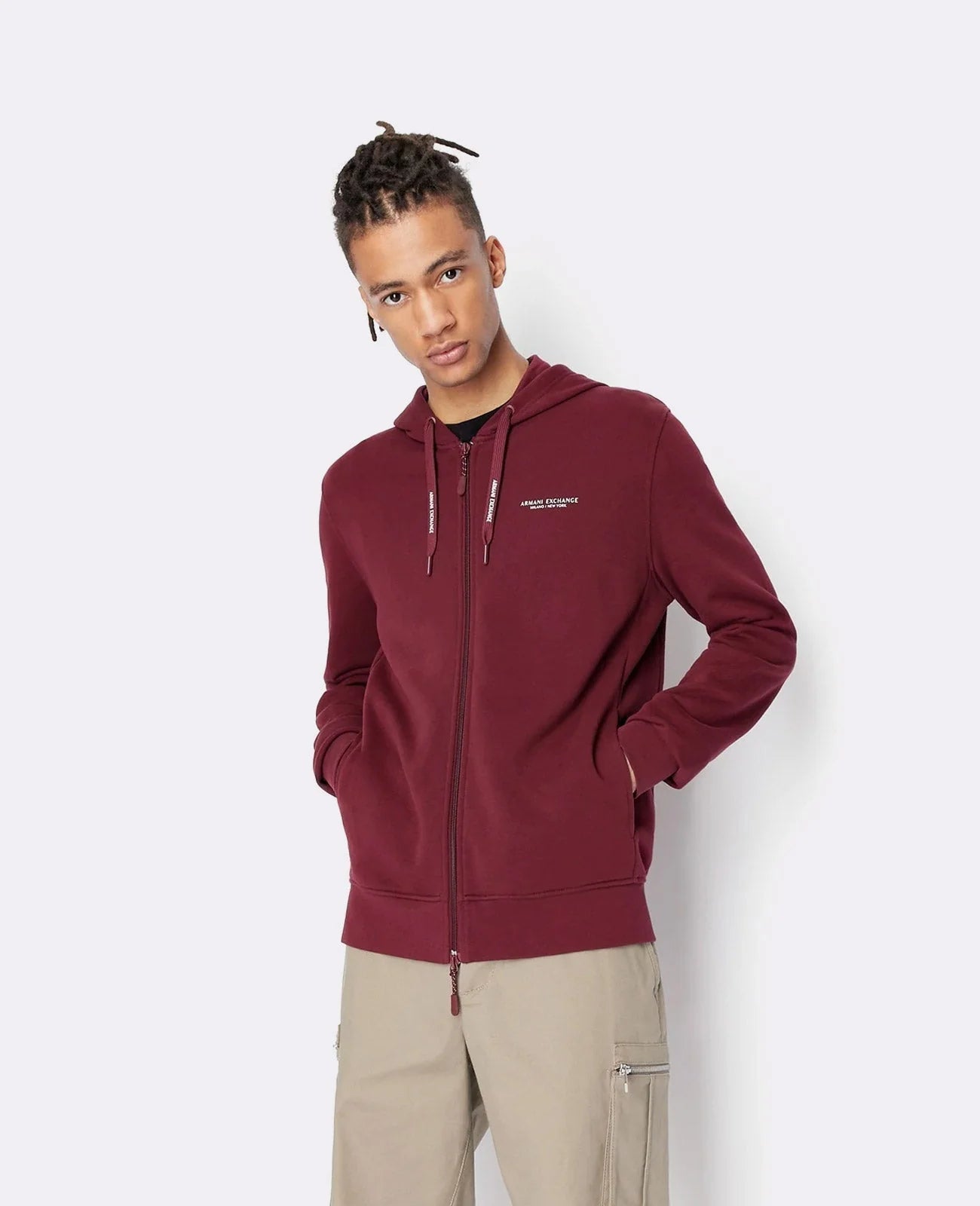 Zip Up Sweatshirt with Hood