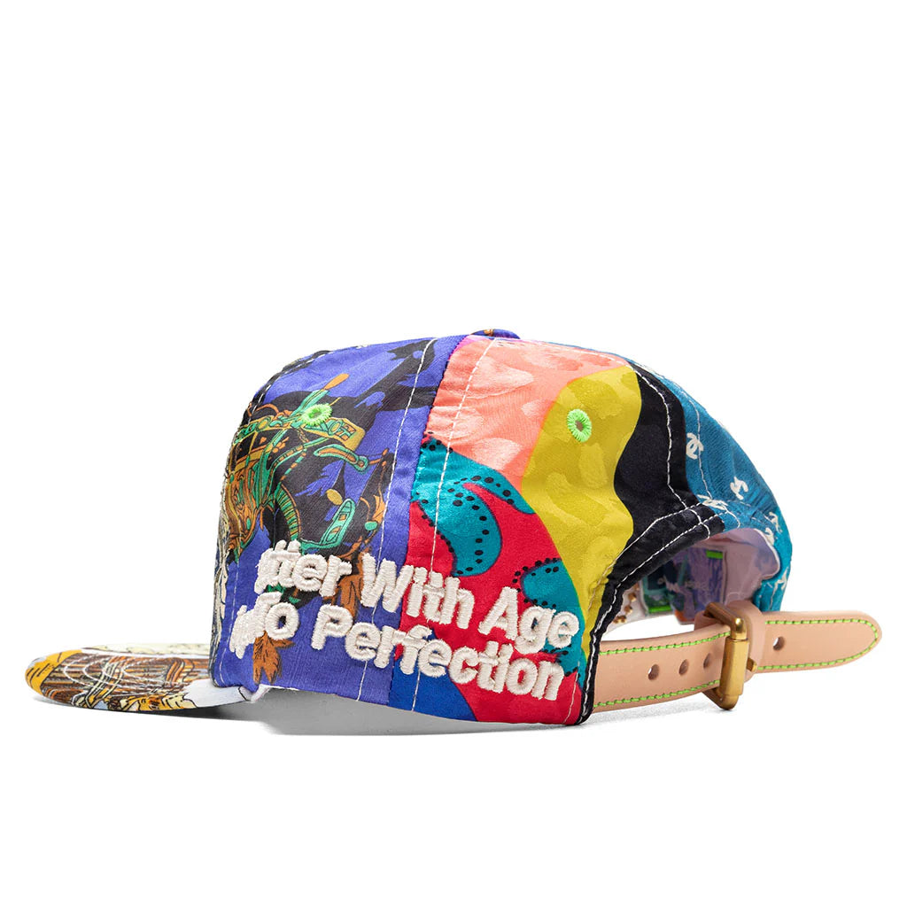 Antique Reconstructed Silk Hat Multi