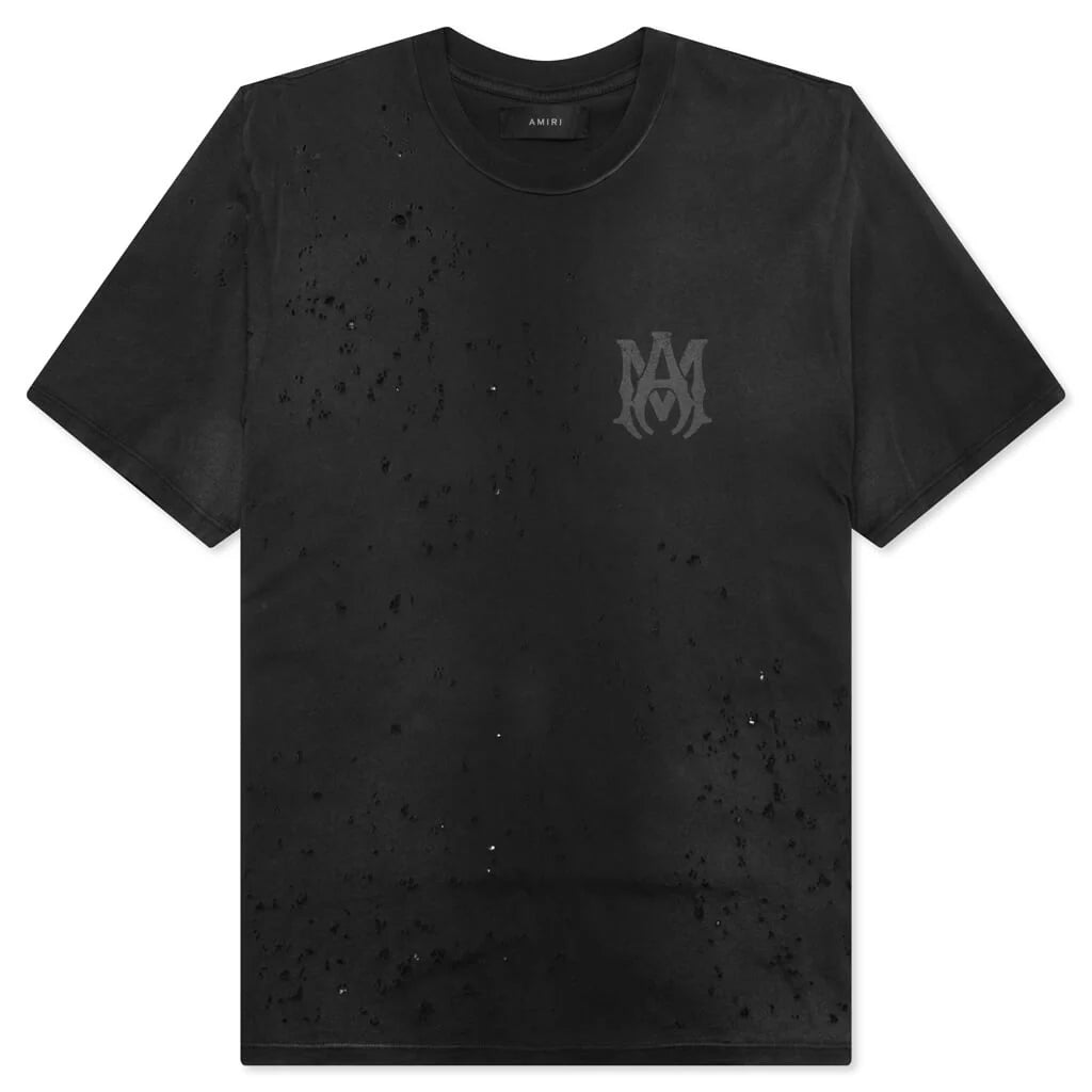 Core Logo Shotgun Tee Faded Black
