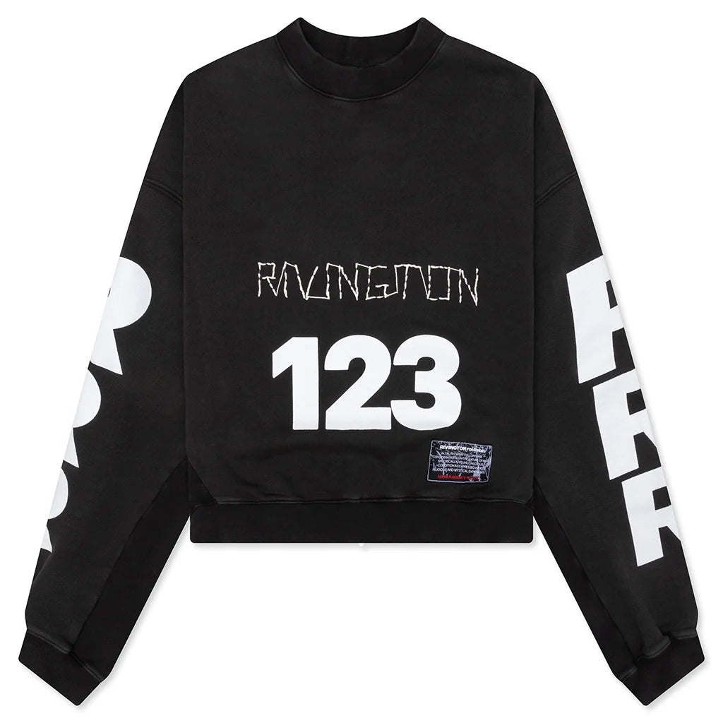 USO 123 CVA Crewneck Mechanic Black
