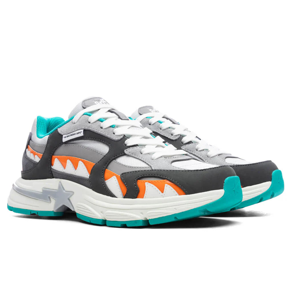 Feature x Bape Shark Sta Gray