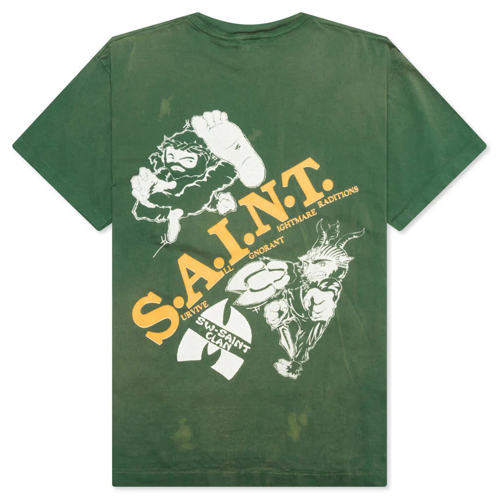 Saint Michael x Sean Wotherspoon Clan S S Tee Green