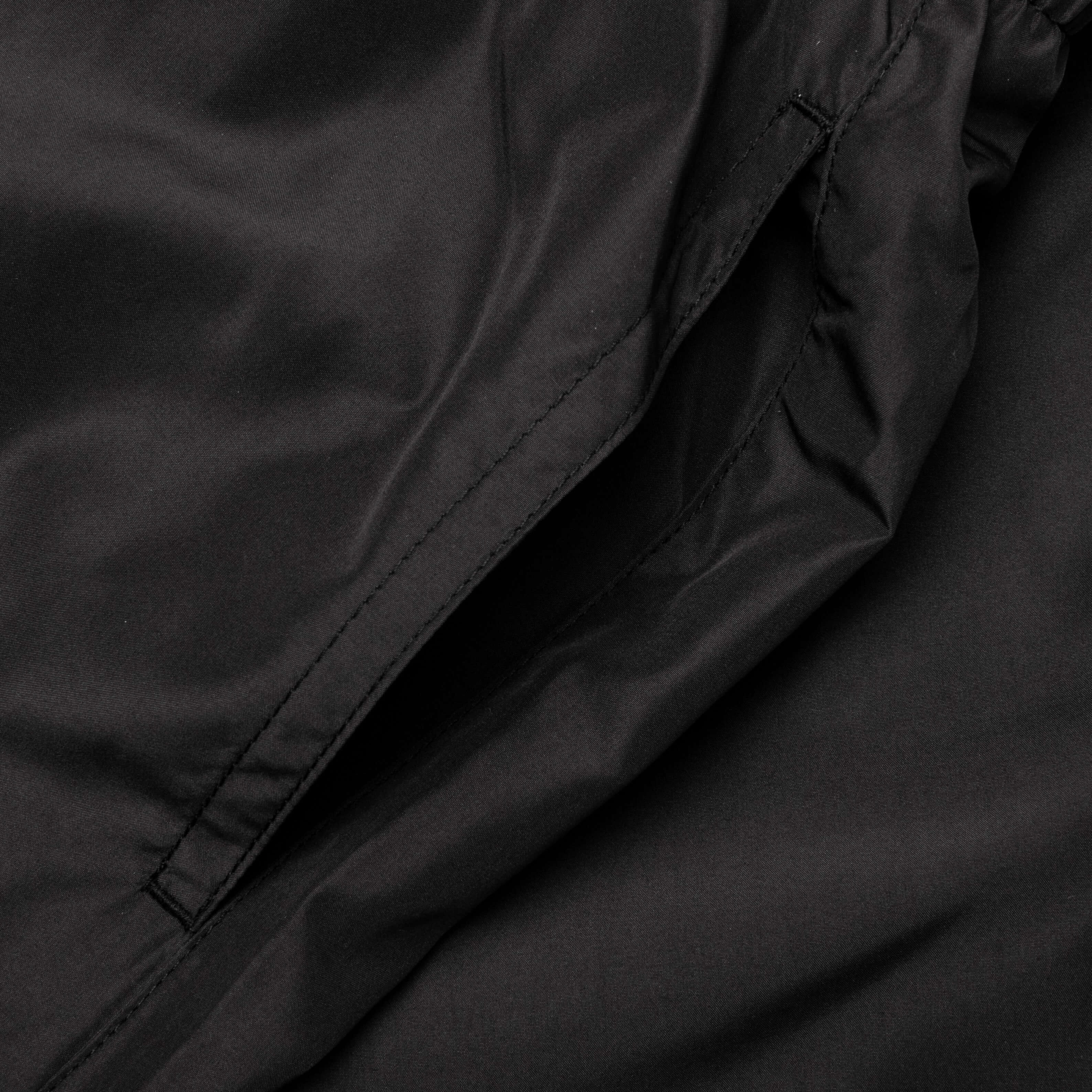4G Long Swim Shorts Black White