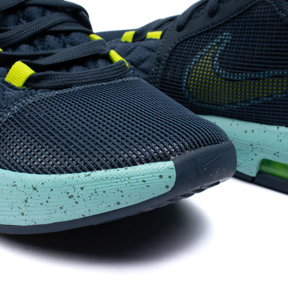 Tênis Nike Lebron Witness VIII Azul Verde