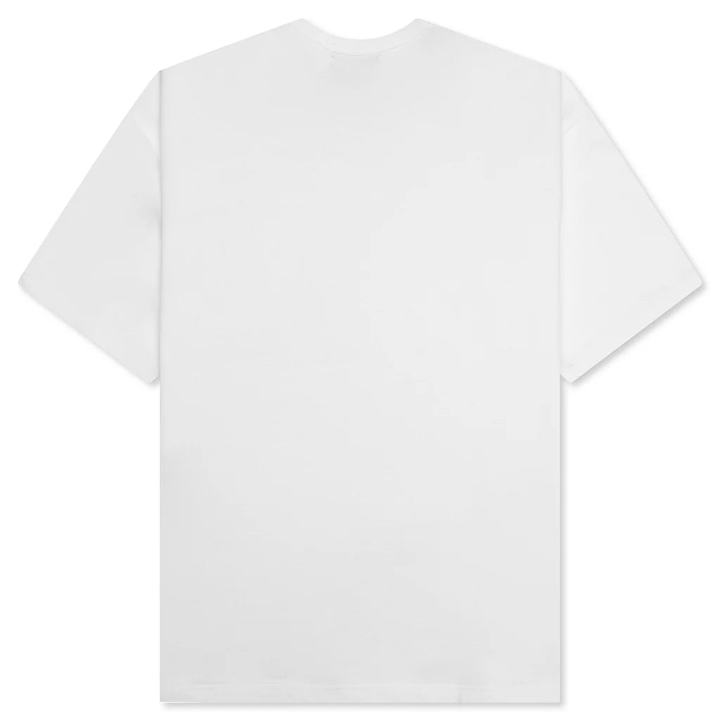 Cotton Jersey x Polyester T Shirt White