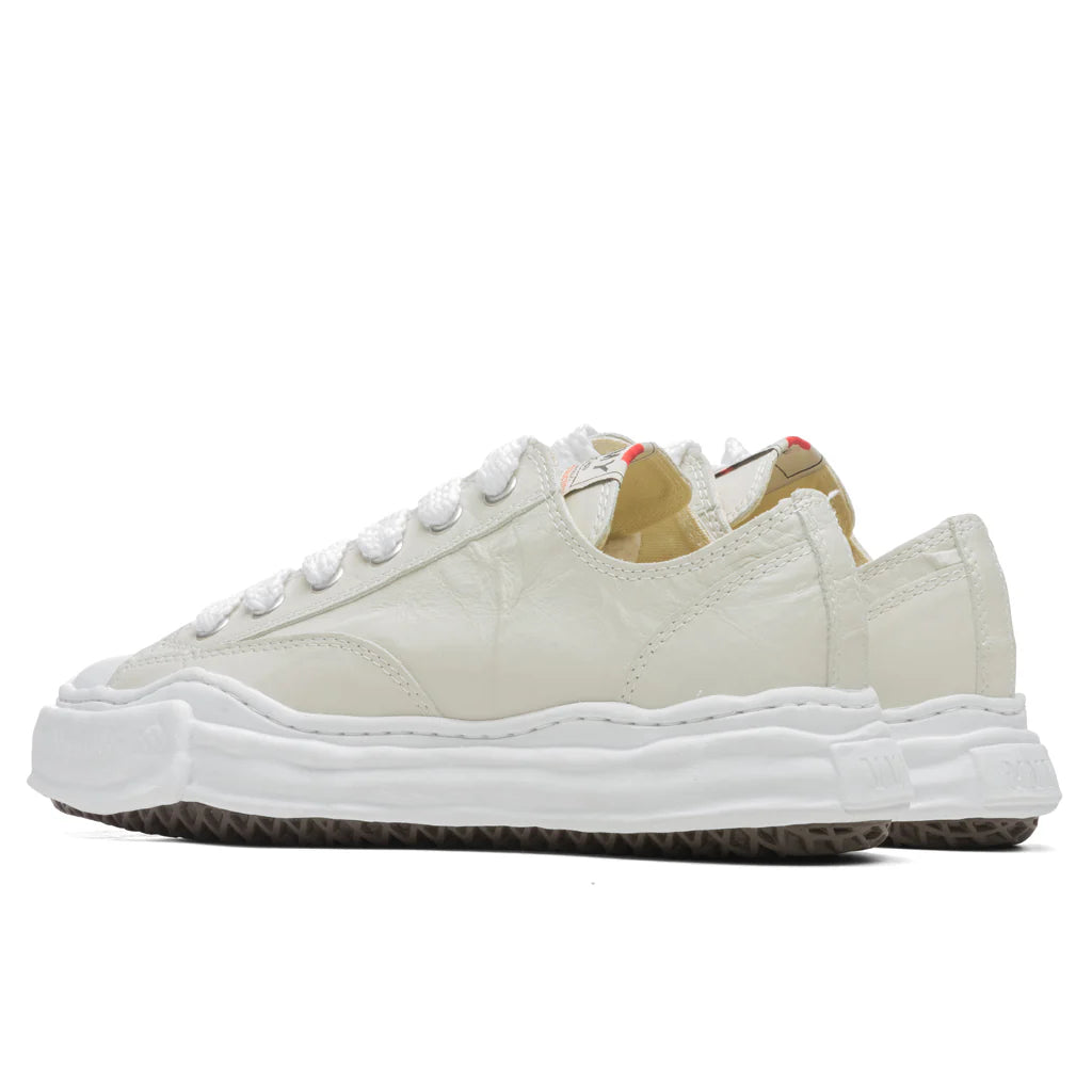 Peterson Low OG Sole Paper Like Leather Sneaker White
