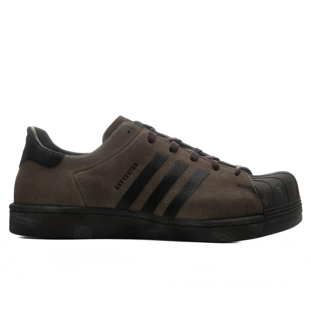 adidas Originals x Avavav Womens Superstar Dark Brown Dark Brown Supplier Color