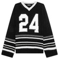 Knit 24 Hockey Jersey Black