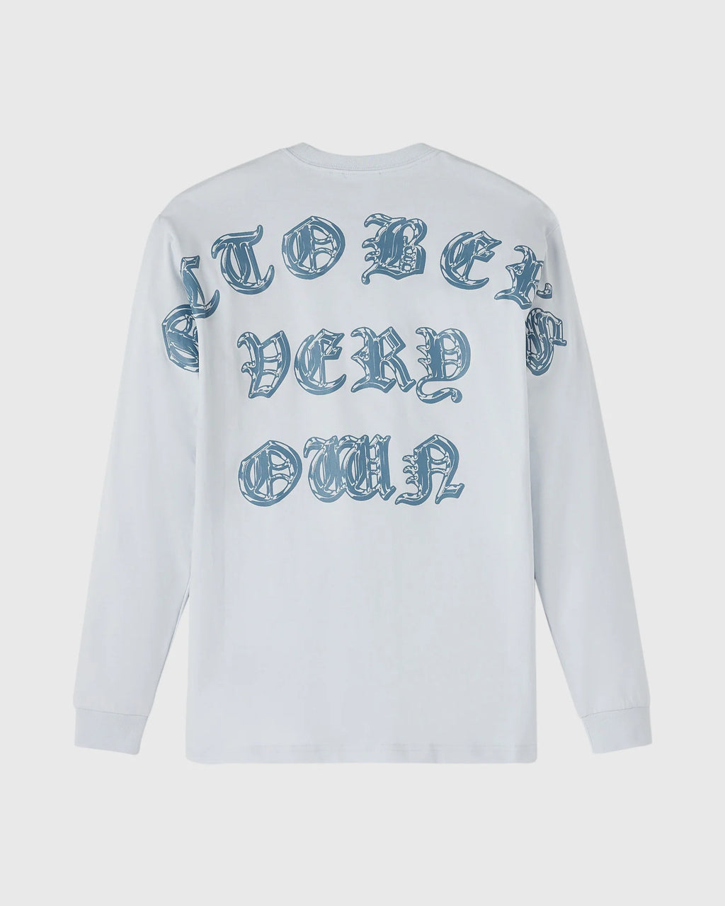 6 God Long Sleeve Tee Kyanite Blue