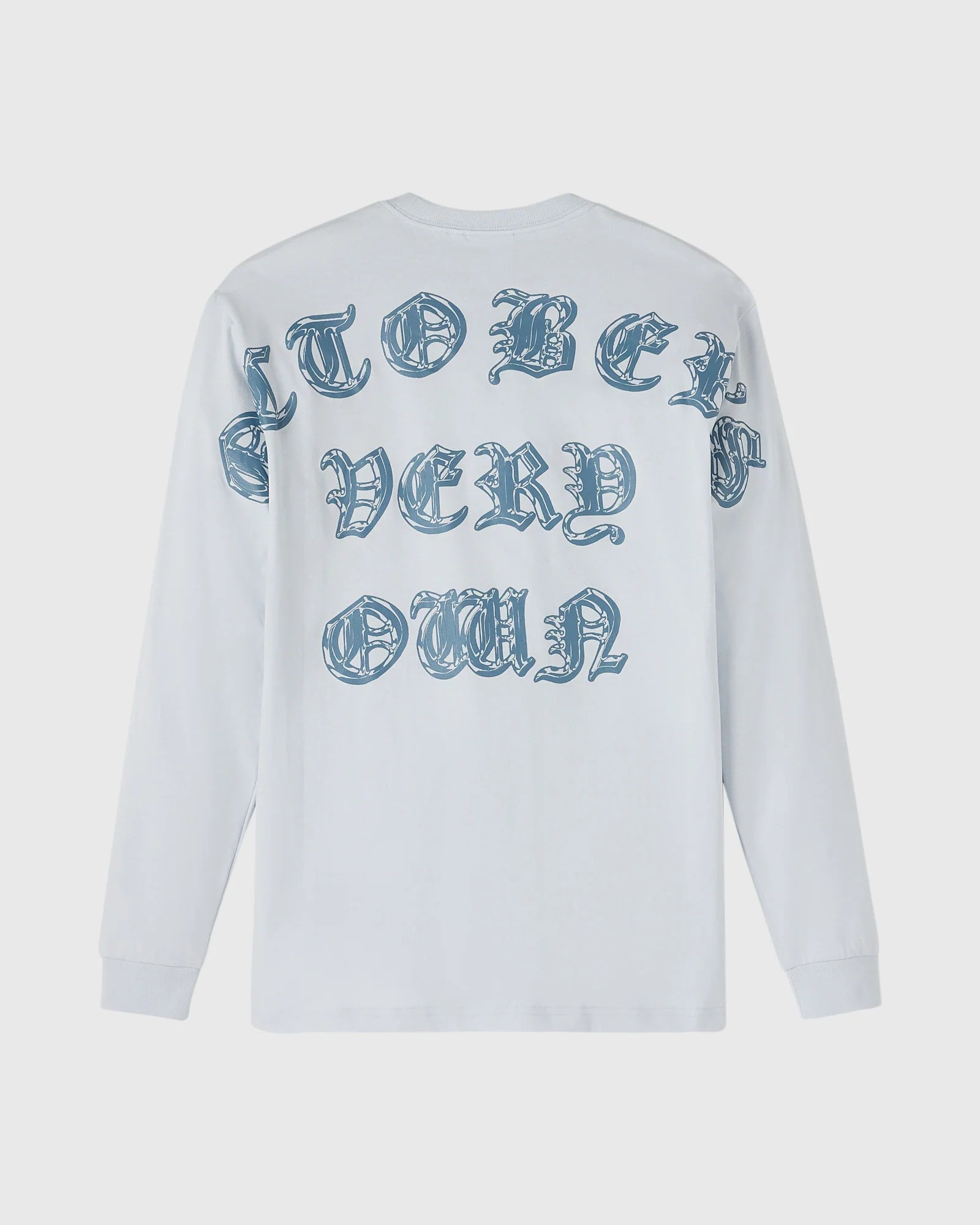 6 God Long Sleeve Tee Kyanite Blue
