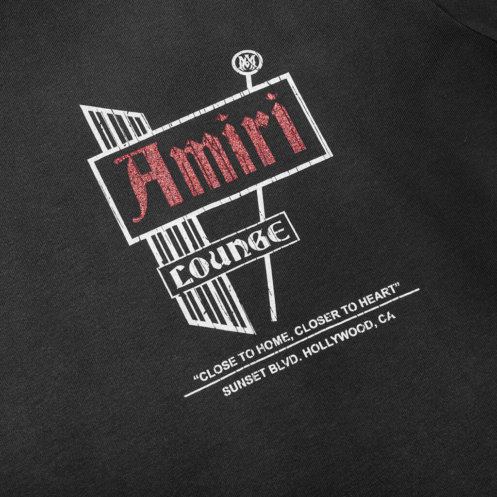 Vintage Amiri Lounge Tee Black