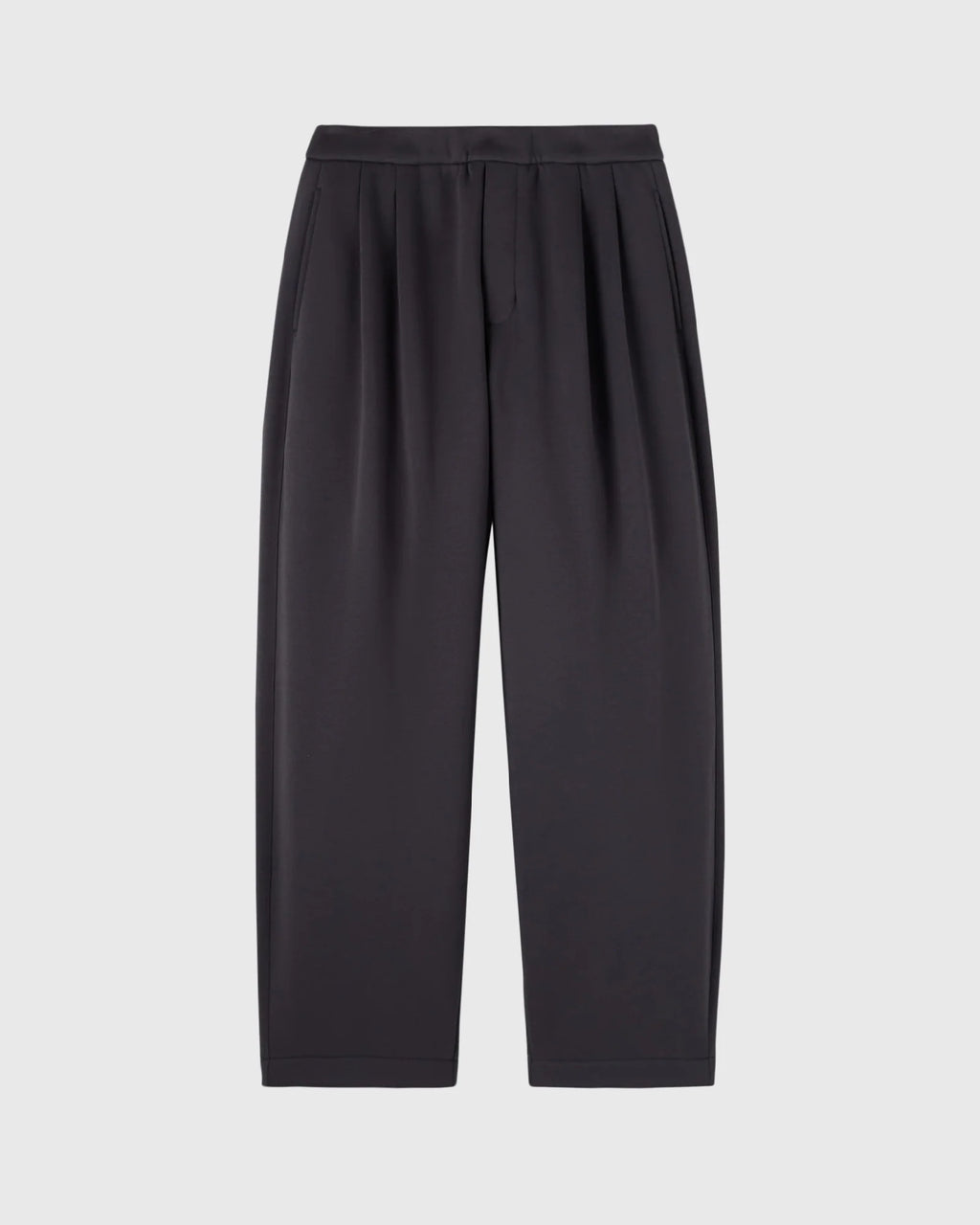 Luxe Fleece Pull On Trouser Pinstripe