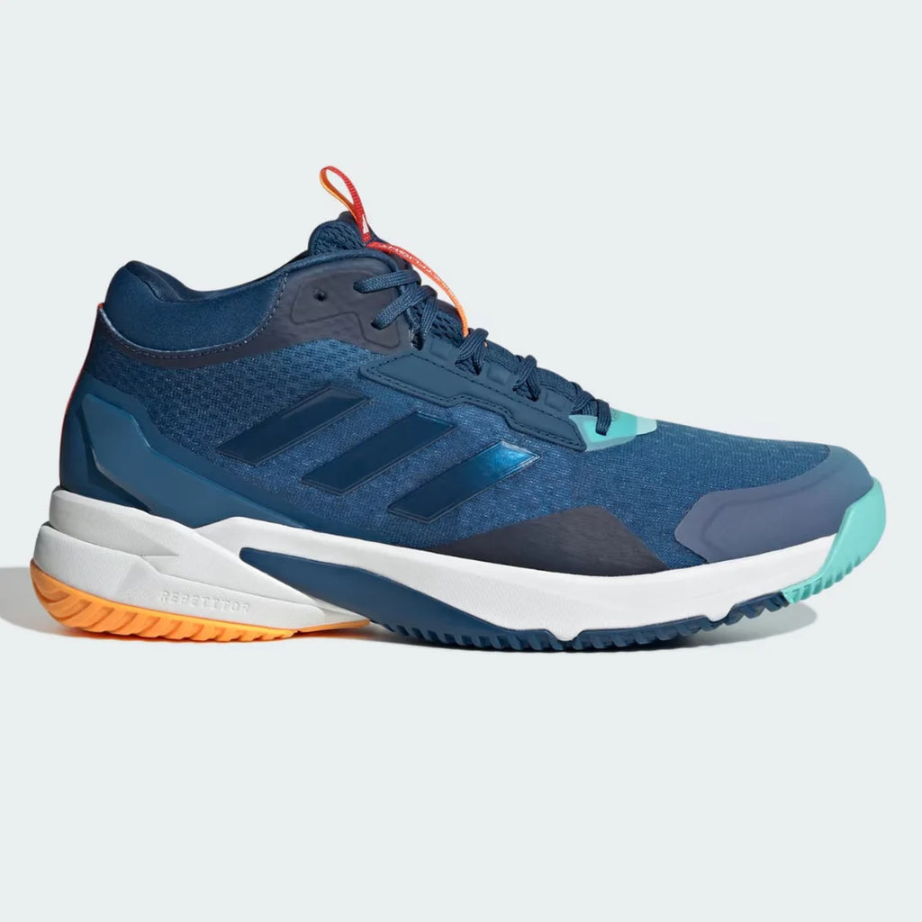 Tênis Adidas Crazyflight Mid 6 Azul Escuro Branco