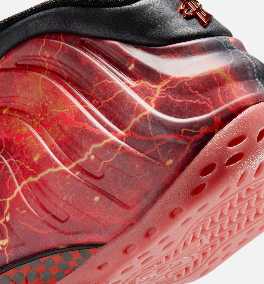 Air Foamposite One x Stranger Things Vecna Mens Lifestyle Shoe Black Bright Crimson Off Noir
