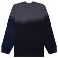 Garment Dye Cotton Jersey L S T Shirt Black