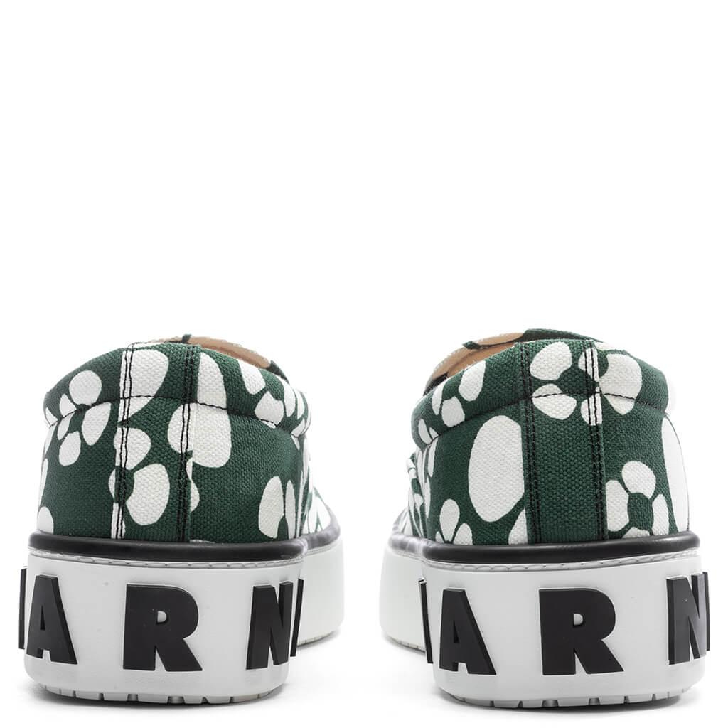 Marni x Carhartt WIP Slip On Sneakers Dark Green