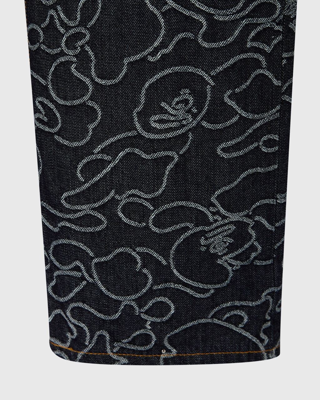 BAPE 1st Camo Jacquard Denim Pant Indigo