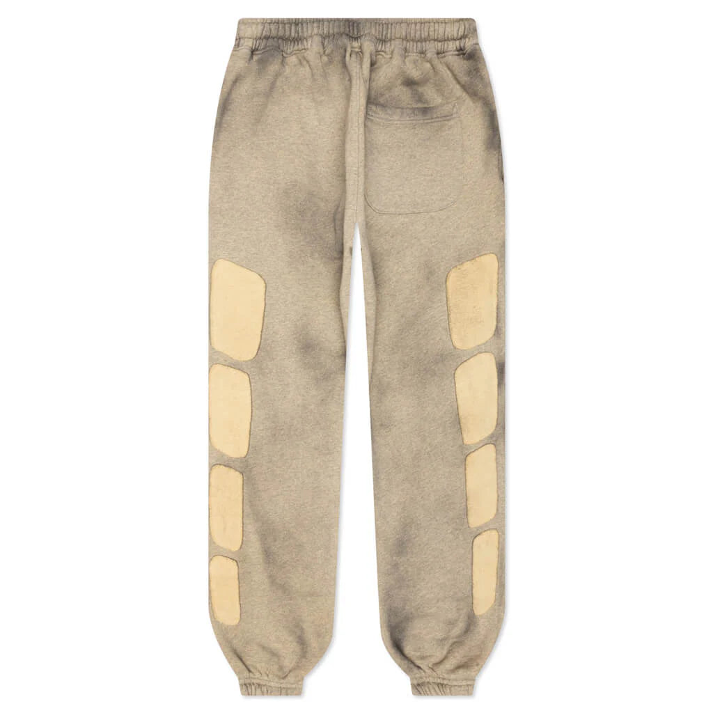 Destroyed Patchwork Moto Sweat Destroyed Heather