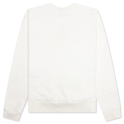 Logo Sweatshirt Natural White