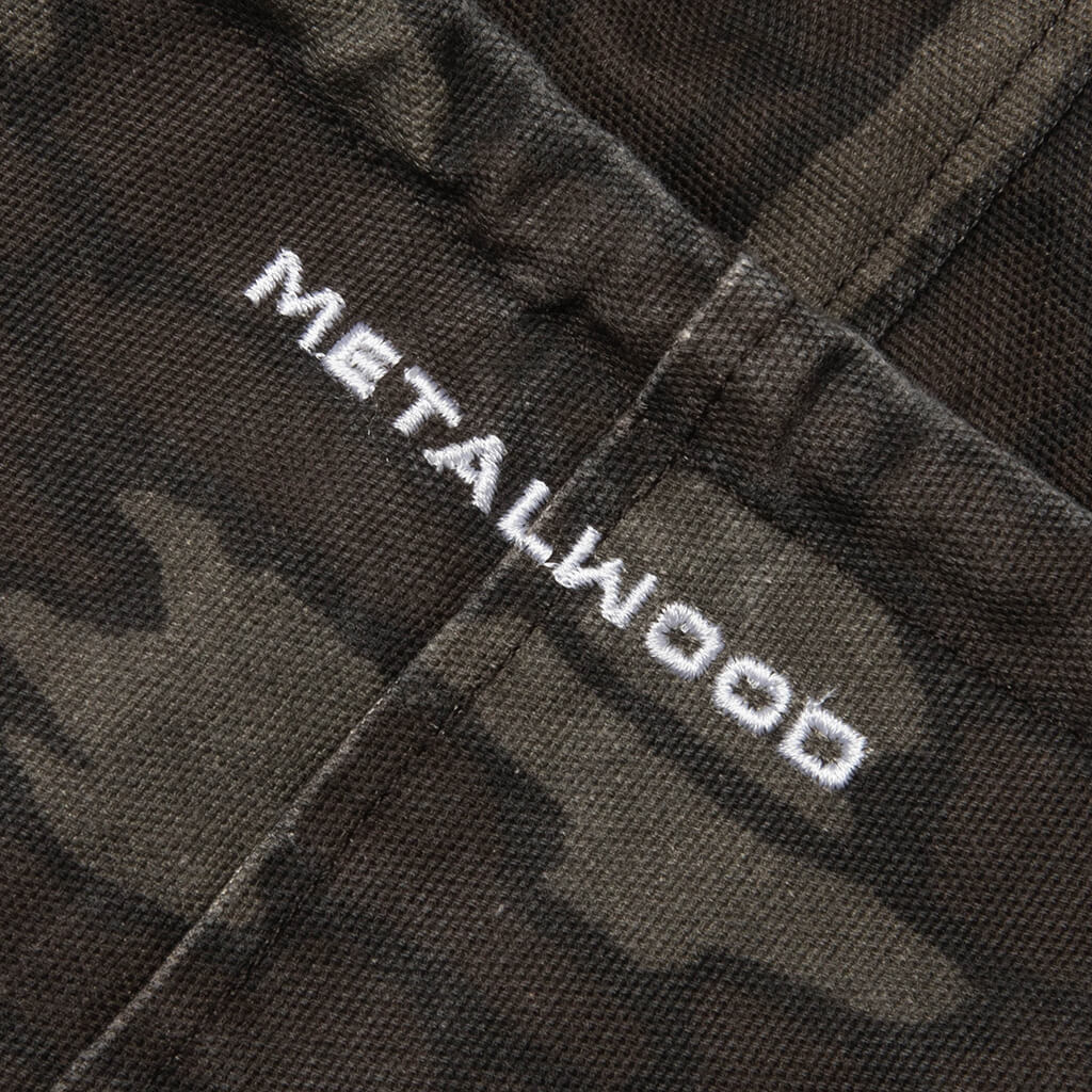 Cotton Twill Zip Hoodie Real Bark Camo