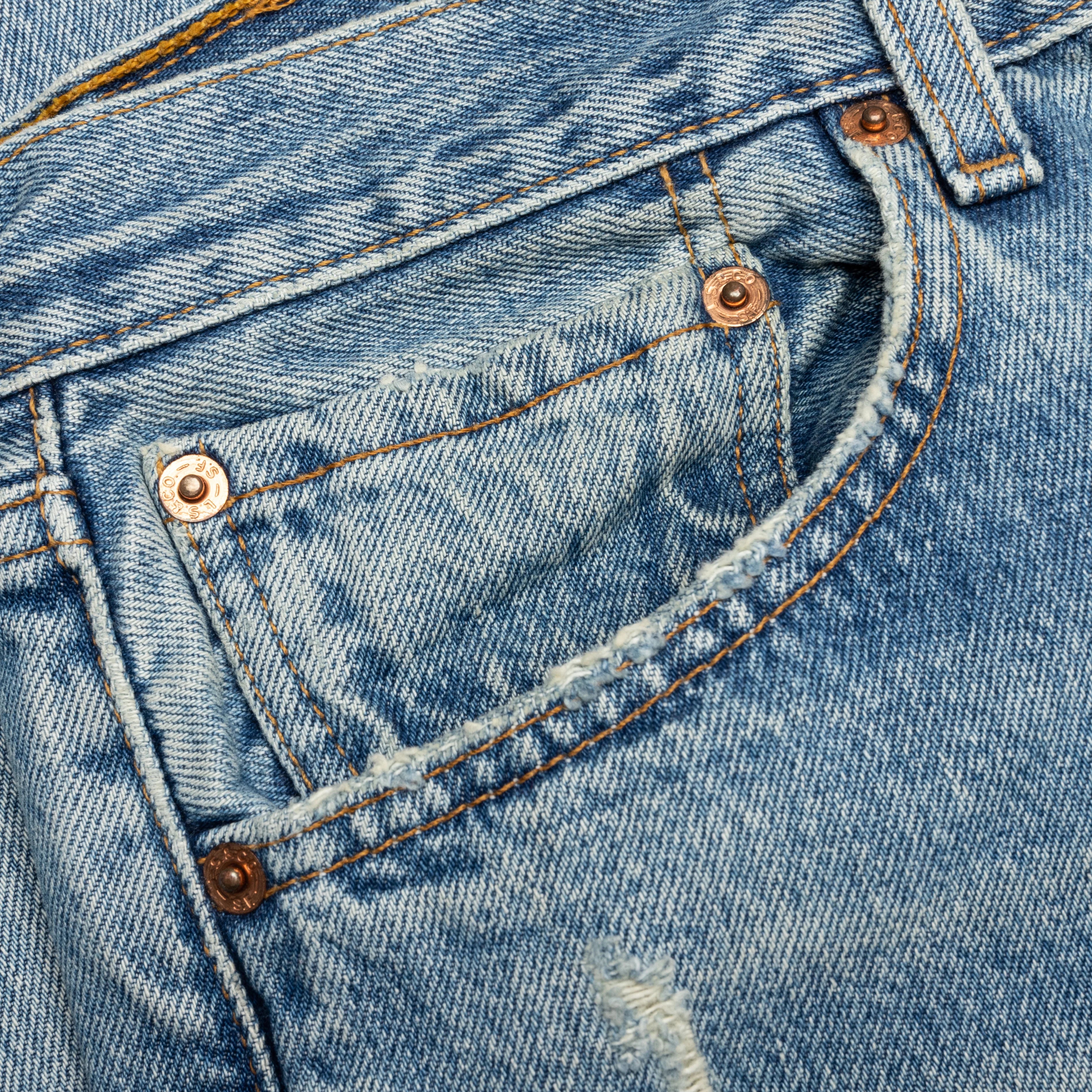 Denim Repair Pants Indigo